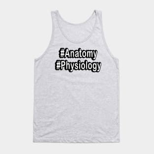 Hash Anatomy Physiology TAPP White Tank Top